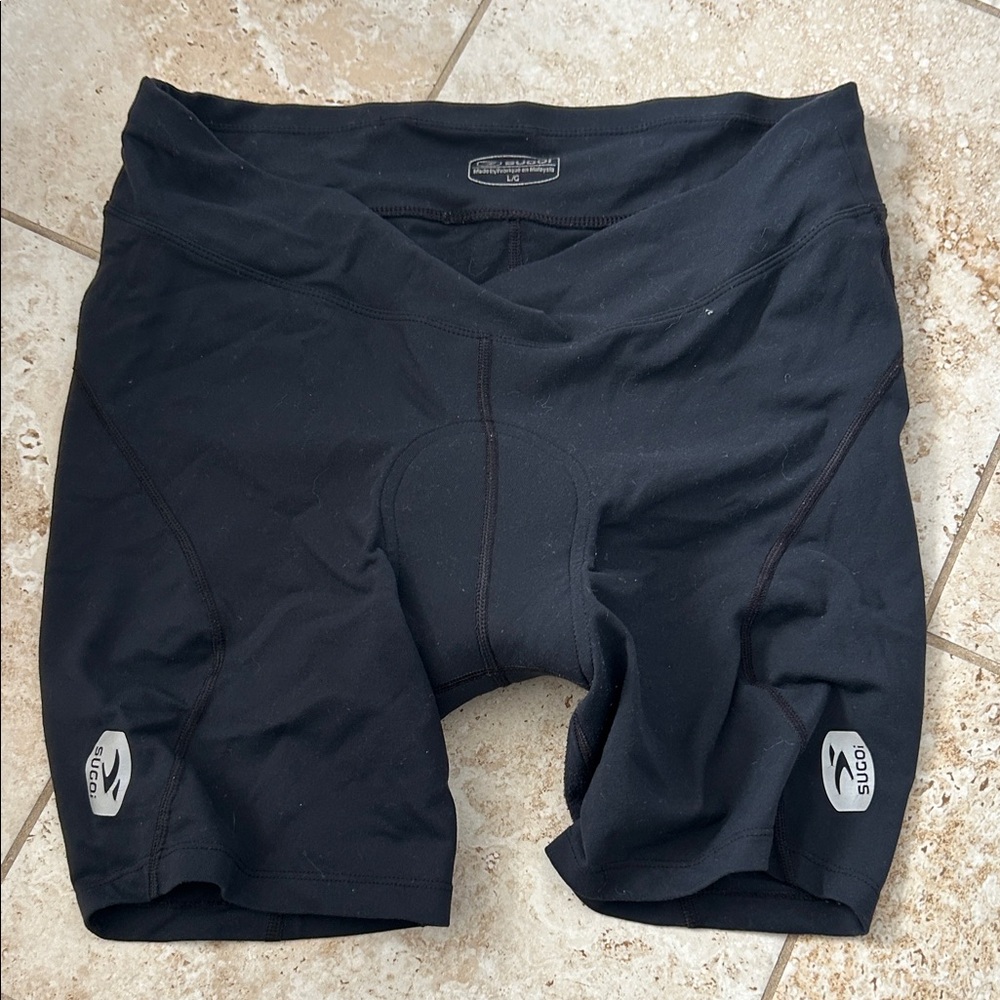 SUGOI Black Cycling Shorts